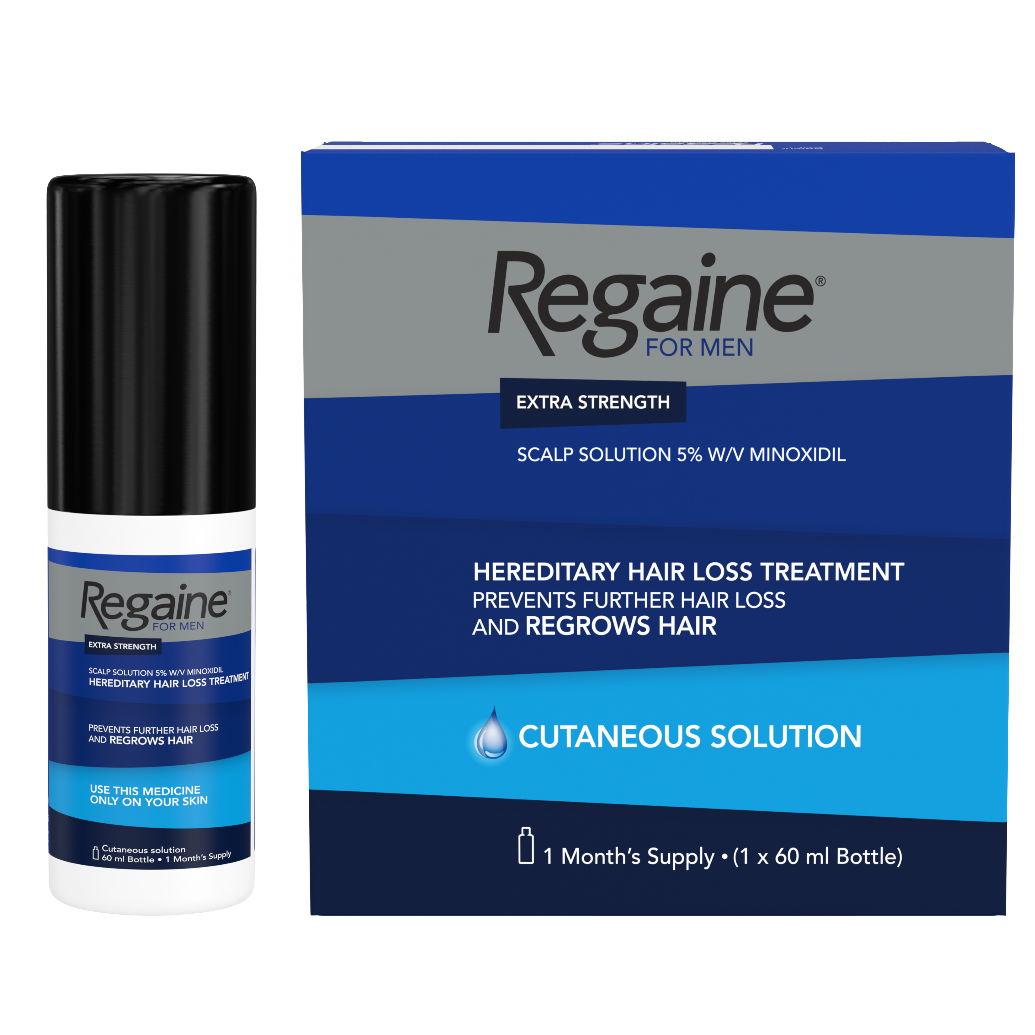 regaine for men extra strength product