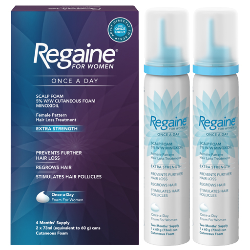 REGAINE® Women Foam for Hair Loss | REGAINE®