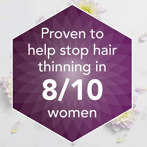 Regaine for Women Proven to help stop hair thinning in 8/10 women